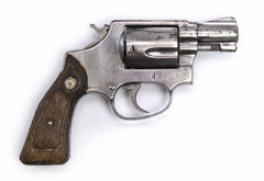 S&W 36, .38 Special 2" BARREL, BLUED, FIXED SIGHT SQUARE BUTT