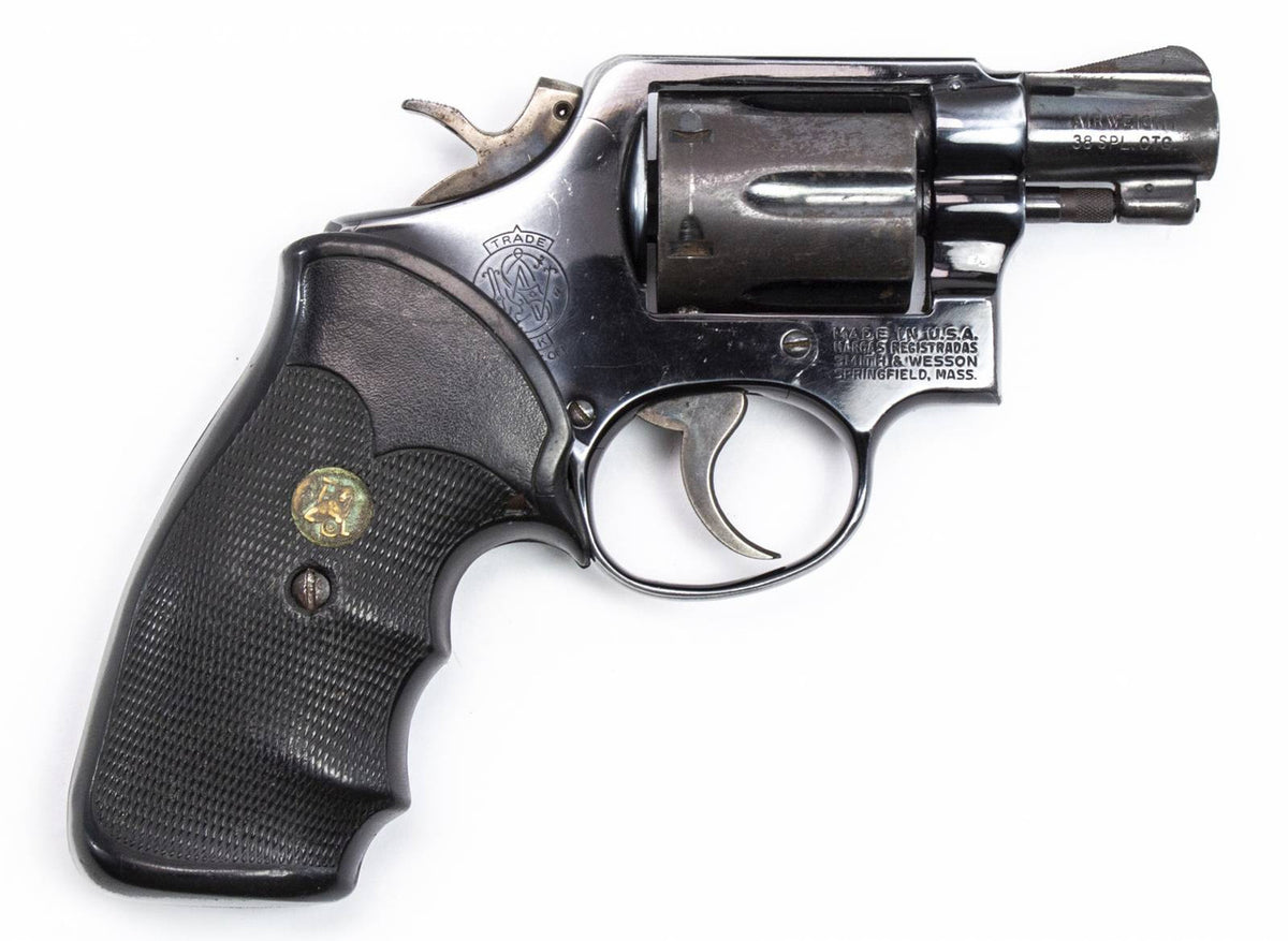 REV S&W 12-2 AIRWEIGHT .38SPL 2" BBL ROUND BUTT BLUED