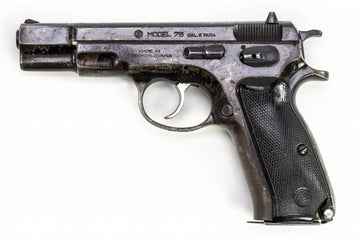 Ceska CZ75 9mm Caliber Black Pistol - Used Condition3046