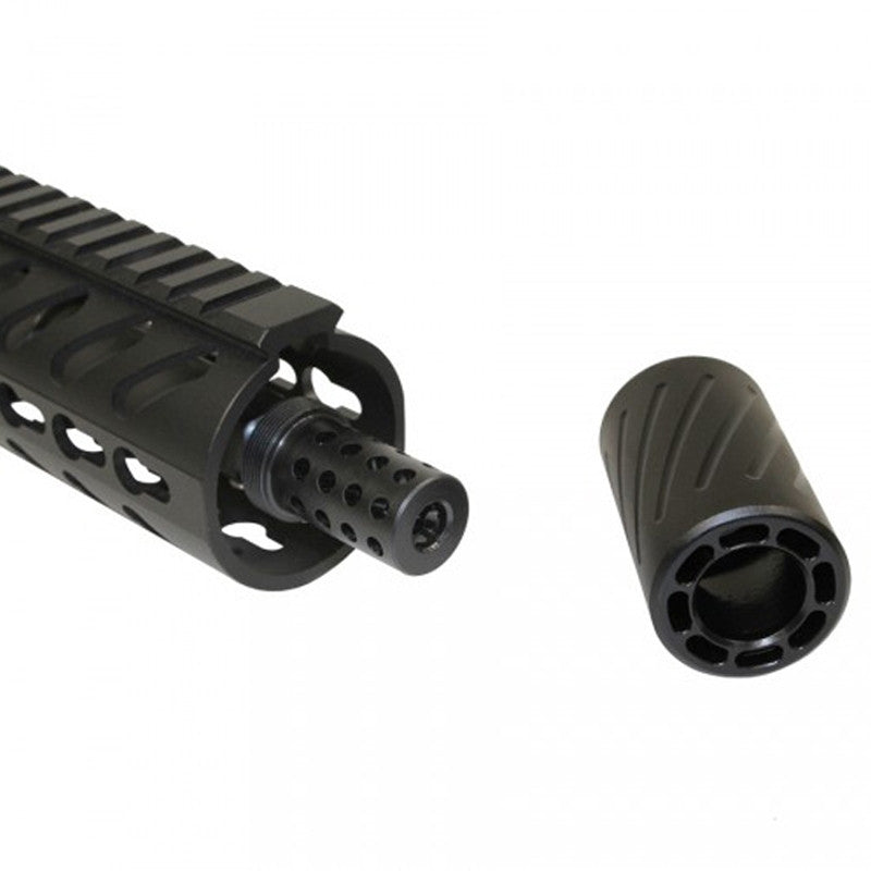 AR-15 .223/5.56mm Muzzle Compensator with QD Blast Shield