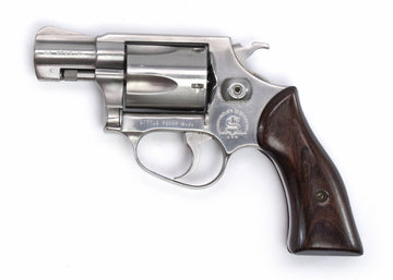 SECURITY IND. POLICE SECURITY 38 SPECIAL DA 1.75 BARREL STAINLESS STEEL-USED