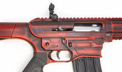 Armelegant 12ga Semi Automatic AR Style Shotgun - Battle-Worn Red