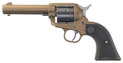 Ruger 2004 Wrangler  22 LR 6 Round 4.62 Burnt Bronze Cerakote Black Cerakote Cylinder Aluminum Black Checkered Polymer