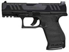 Walther Arms 2851229 PDP Compact Optic Ready 9mm Luger 4 15+1 Black Black Steel Slide Performance Duty Textured Black Polymer Grip