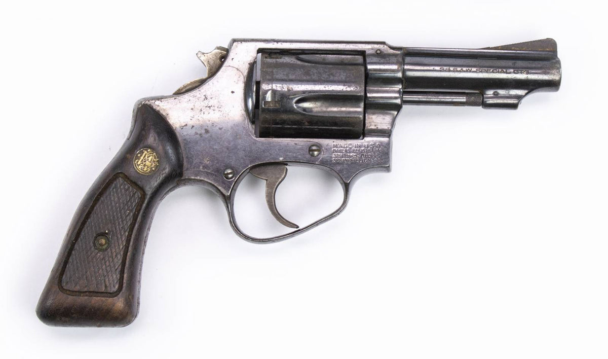 S&W 36 38 SPL 3 BARREL FIXED SIGHTS SQUARE BUTT BLUED
