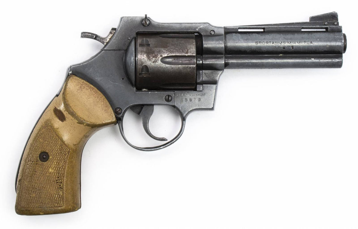H. Schmidt HS38S Revolver, .38 Special, 4 Barrel, Blued