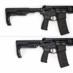 Patriot Ordnance Factory 01644 Minuteman Direct Impingement 5.56x45mm NATO 16.50 30+1 Black Hard Coat Anodized 6 Position MFT Stock