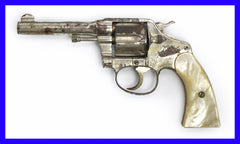 Colt Revolver C&R Police Positive .38 S&W 4 Barrel, Nickel1392