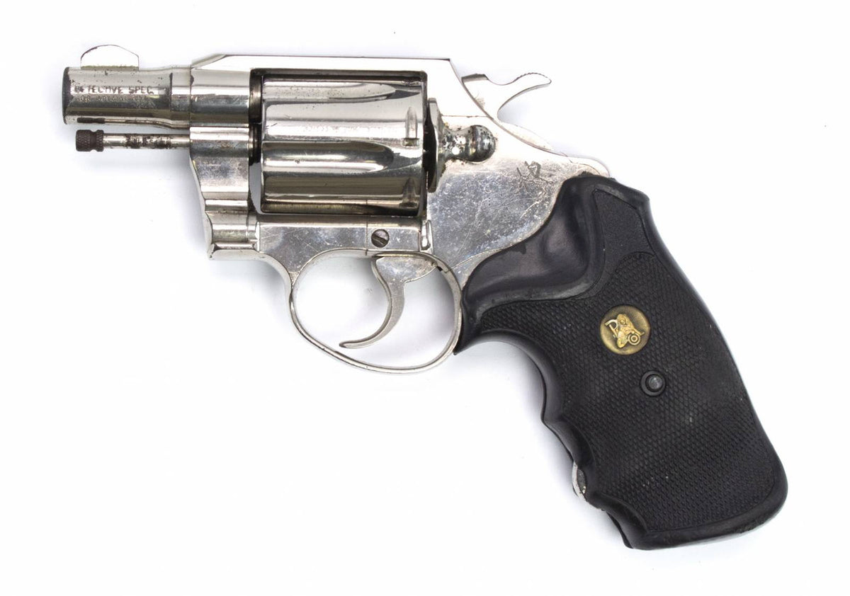 Colt Detective Special Revolver, .38 Special, 2 Barrel, Nickel2281