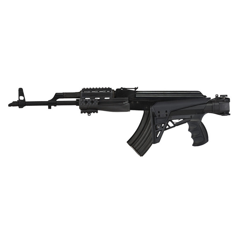 Advanced Technology B2101250 Strikeforce Stock Package Ajd 6 Position Side Folding Black Synthetic for AK-47