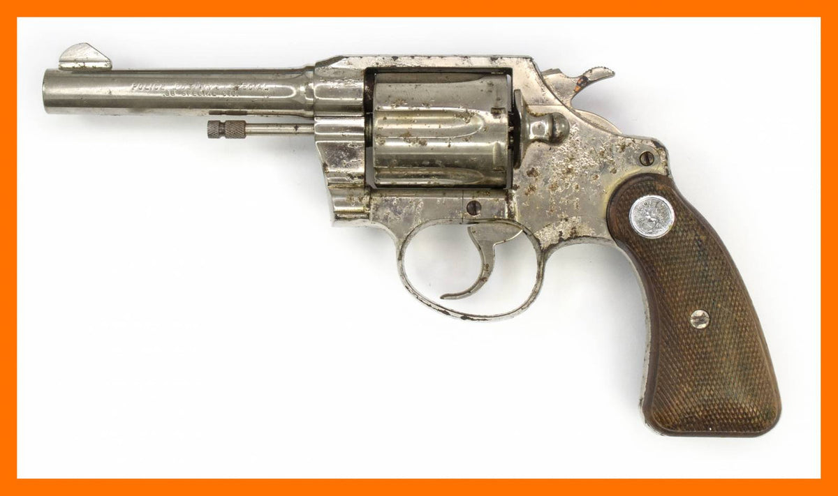 Colt Revolver Pocket .38 Special 4 Barrel, Nickel2896