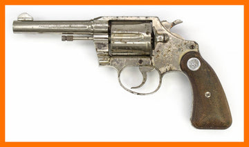 Colt Revolver Pocket .38 Special 4 Barrel, Nickel2896