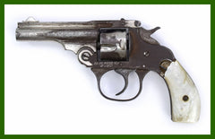 National Arms Topbreak Revolver, .32 S&W, 3 Barrel, Nickel