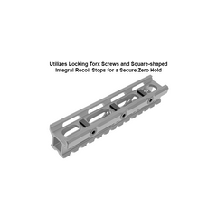 UTG Super Slim Picatinny Riser Mount, 0.83 Height, 13 Slots