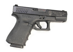 Glock G23 Gen 3 .40cal Semi-Auto 4" Barrel Fixed Sights Factory Handgun with Puerto Rico Police Crest - Excellent Condition