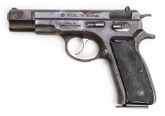 Ceska CZ75 9mm Caliber Black Pistol - Used Condition8106