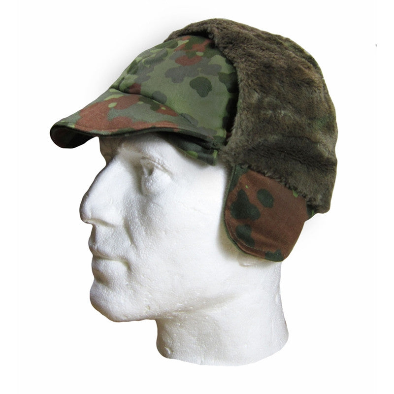3-Pack German Flectarn Camo Winter Cap - Medium - Used
