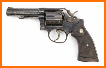 S&W 10-6, .38 Special 4 HEAVY BARREL FIXED SIGHTS SQUARE BUTT BLUED2893