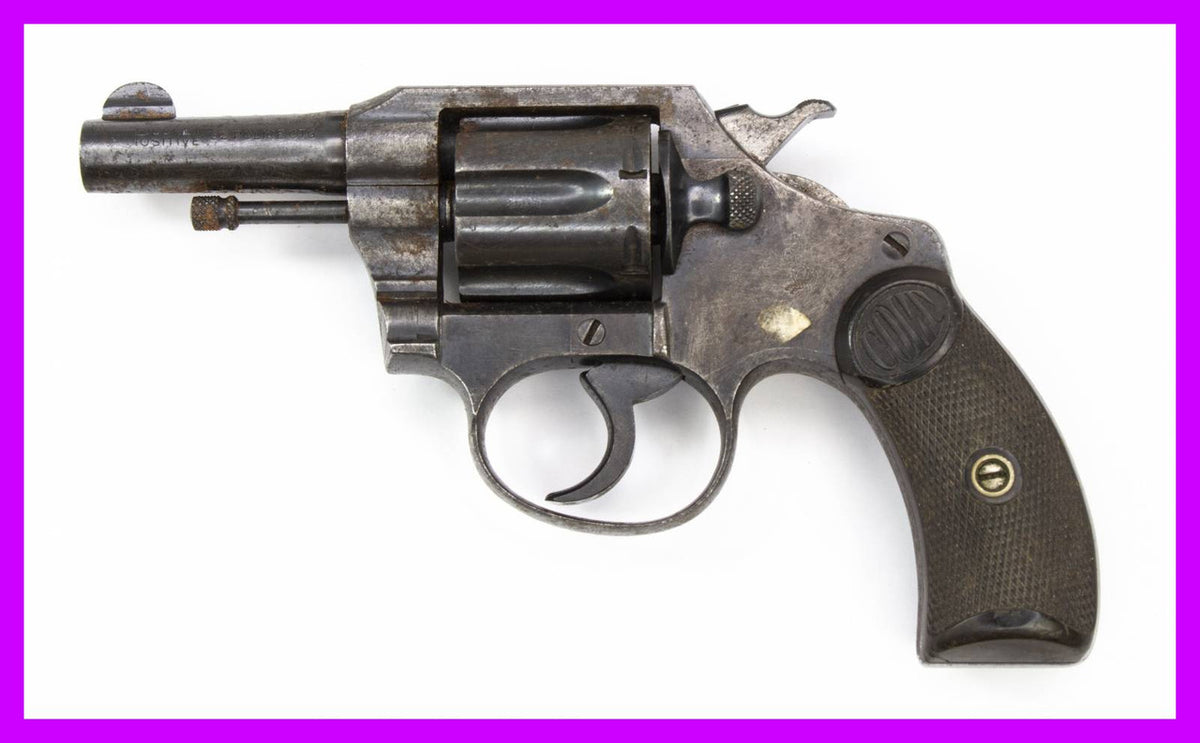 Colt Pocket Positive Revolver, .32 Police, 2.5 Barrel, Blued