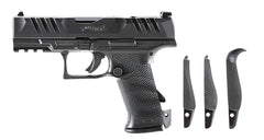 Walther Arms 2851229 PDP Compact Optic Ready 9mm Luger 4 15+1 Black Black Steel Slide Performance Duty Textured Black Polymer Grip