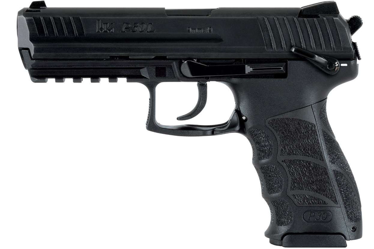 HK M730903LSA5 P30LS V3 Long Slide 9mm Luger 4.45 15+1 Black Black Polymer Grip