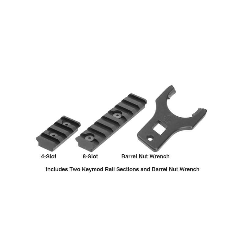 UTG PRO Keymod Compat. M&P10 17 Super Slim Free Float Rail