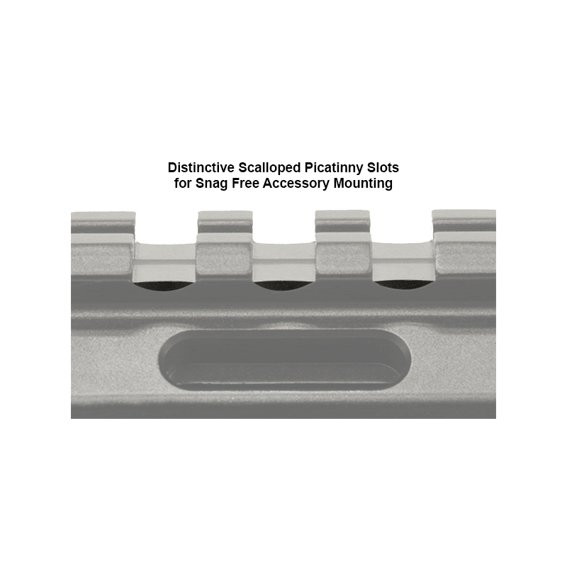 UTG Super Slim Picatinny Riser Mount, 0.50 Height, 3 Slots