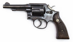 S&W 10-2 38SPL DOUBLE ACTION 4 BARREL BLUED