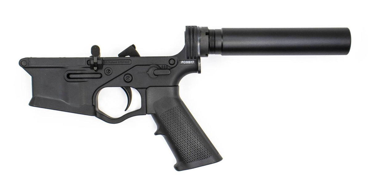 PlumCrazy Firearms Mod-M Complete Pistol Lower Receiver - Black