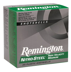 Remington Ammunition NS12HMT Nitro Steel  12 Gauge 3 1 3/8 oz T Shot 25 Bx/ 10 Cs