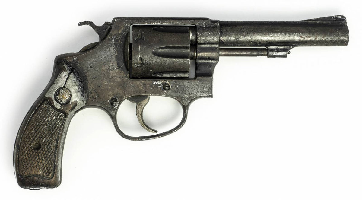 REVOLVER S&W 30-1 32S&W LONG 4BARREL ROUND BUTT FIXED SIGHTS BLUE