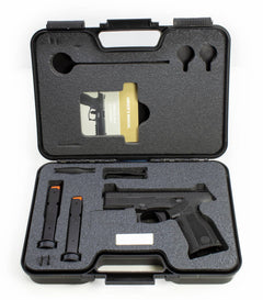 Steyr 9mm Luger 4 17+1 M9-A2 MF Black Black Interchangeable Backstrap Grip