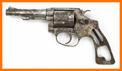 S&W Revolver 36, .38 Special 3.75" Barrel, Fixed Sights, Nickel