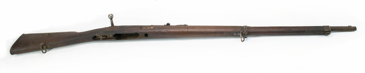 Antique Turkish Mauser Barreled Action Bolt - No Trigger Guard