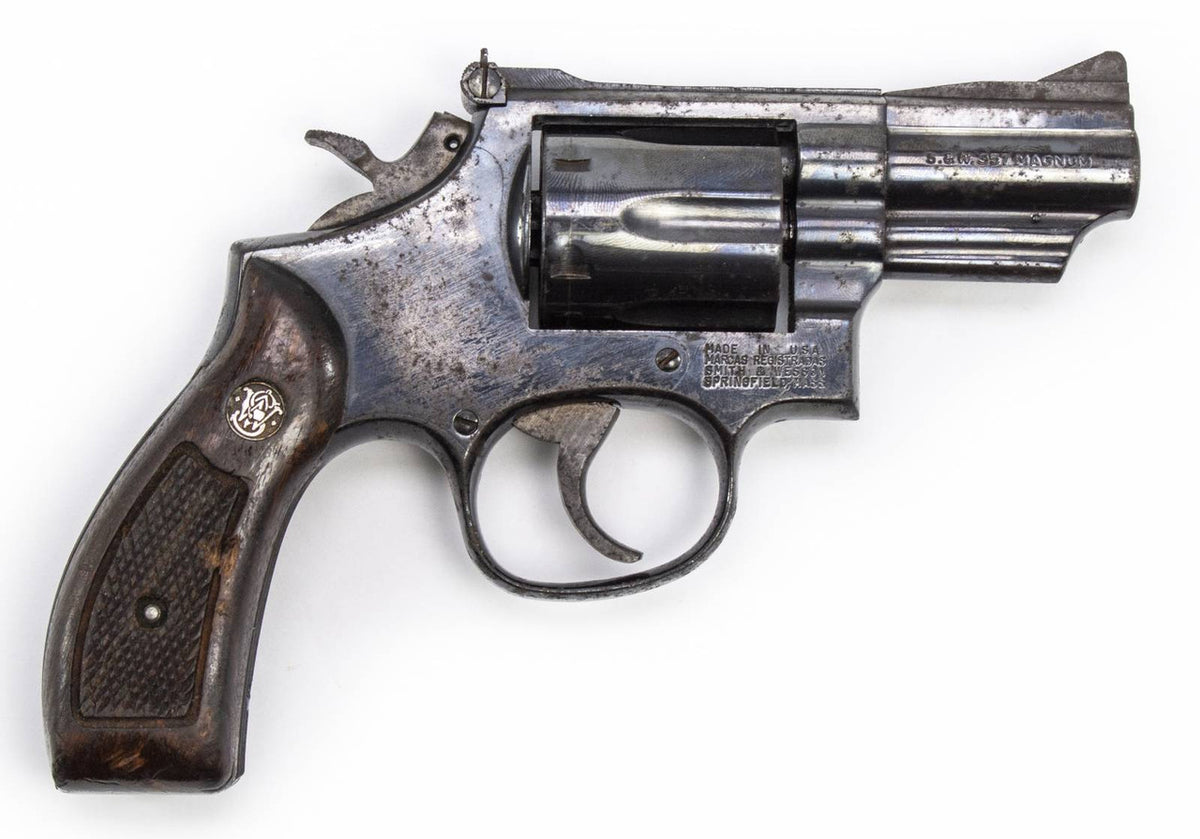 REVOLVER S&W 19-5 357 MAG 2.5 BARREL ROUND BUTT BLUED5710