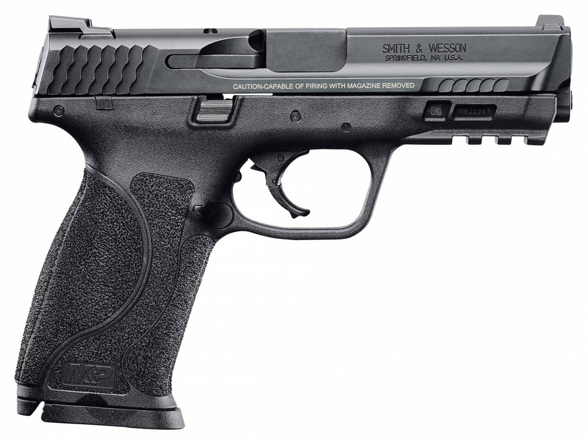 Smith & Wesson 11521 M&P M2.0 9mm Luger 4.25 17+1 Black Armornite Stainless Steel Black Interchangeable Backstrap Grip