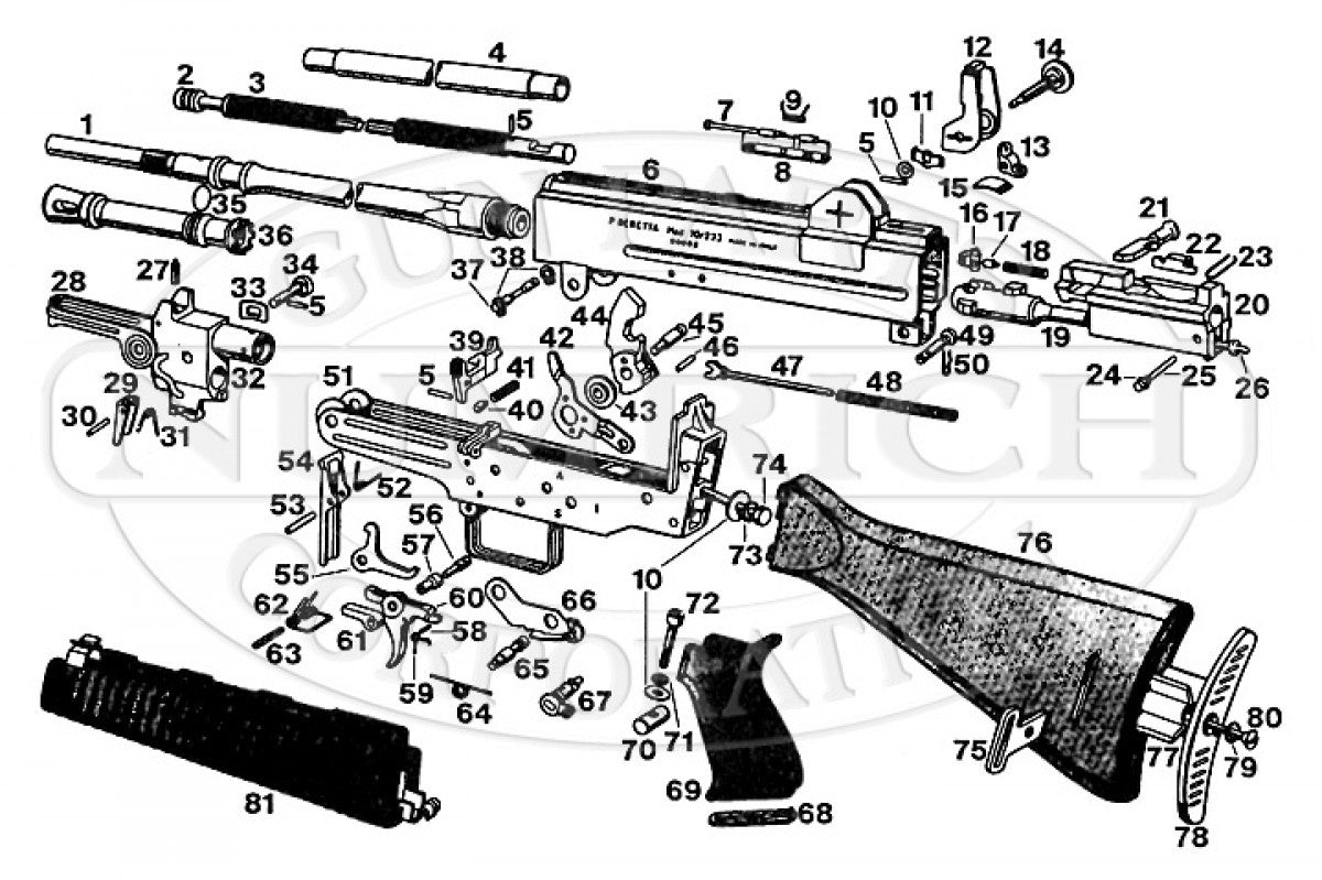 Beretta Parts Kit AR70/90