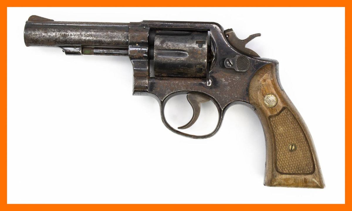 S&W 10-6, .38 Special 4 HEAVY BARREL FIXED SIGHTS SQUARE BUTT BLUED3147