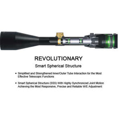 UTG 30MM 3-12X44 Compact IE Scope w/Glass Reticle