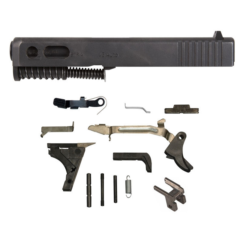 Factory GLOCK G30 Gen 3 .45 ACP Complete* Slide Upper and Lower Parts Build Kit - Ported