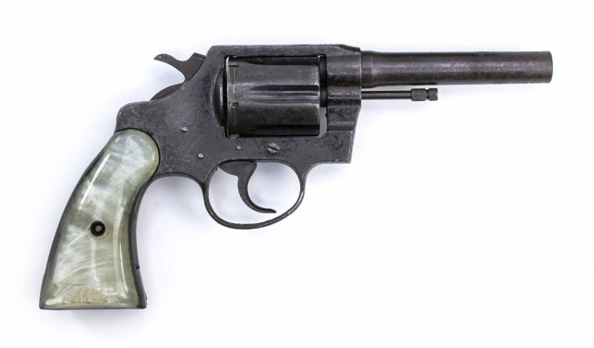 REVOLVER COLT-C&R-POLICE POSITIVE SPECIAL 2ND ISSUE 38SPL 4BARREL SQUARE BUTT BLUE
