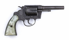 REVOLVER COLT-C&R-POLICE POSITIVE SPECIAL 2ND ISSUE 38SPL 4BARREL SQUARE BUTT BLUE
