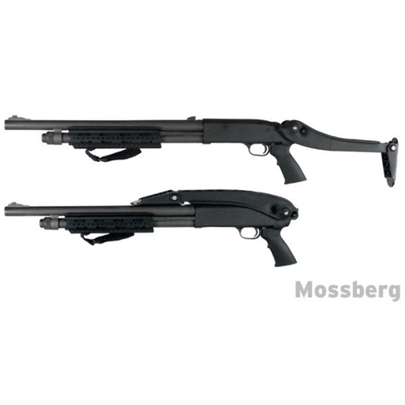 Advanced Technology TFS0600 Shotforce Shotgun Stock Top Folding Black Synthetic for Moss 12/20 GA, Rem 870 12 GA, Win 12/20 GA