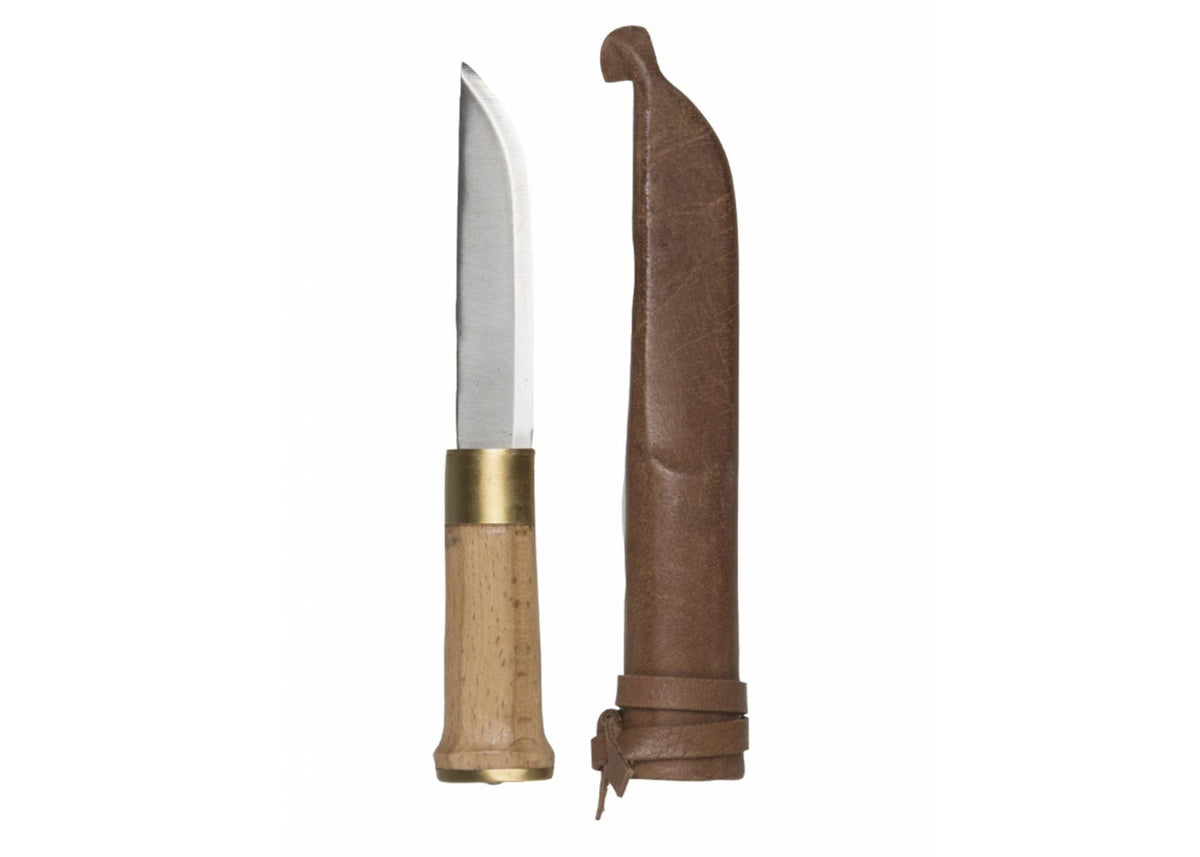 FINNISH REPRODUCTION 24 CM Knife w/Sheath, New