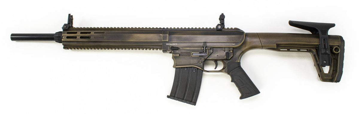 Armelegant 12ga Semi Automatic AR Style Shotgun - Battle-Worn Bronze