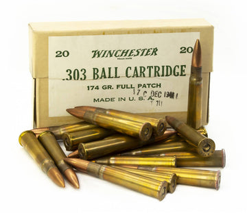 Winchester .303 British 174gr FMJ - 20rd Box