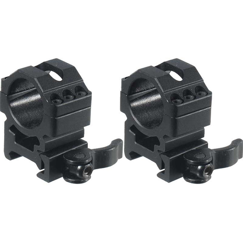 UTG Quick Detach 1 Medium-Profile Rings with Picatinny Mount