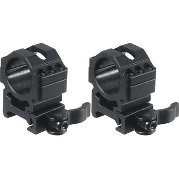 UTG Quick Detach 1 Medium-Profile Rings with Picatinny Mount