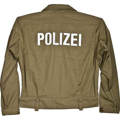 German Riot Police OD Green Combat Jacket - Extra Extra Large - Used
