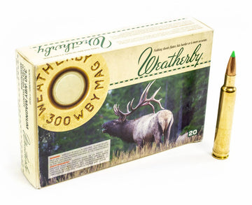 Weatherby 300 Wthby Mag 180gr Select Plus 3 Nosler Ballistic Tip (NBT) 20rds